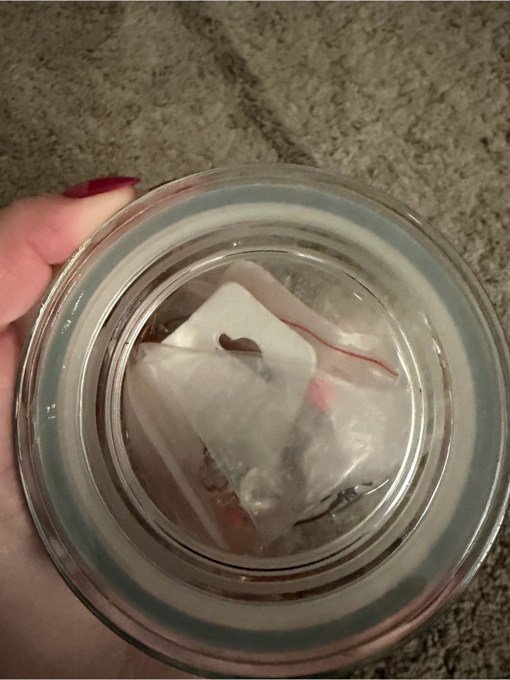 Circle themed mystery jewelry jar filled
